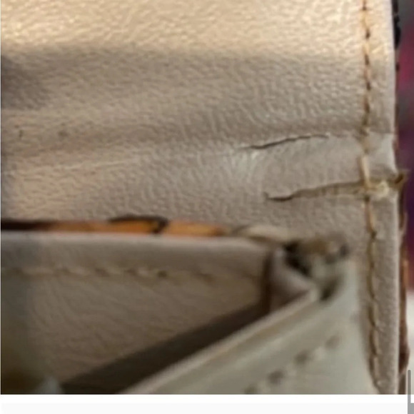 Morel Vintage snakeskin clutch with coin purse - Picture 7 of 10